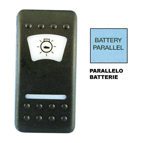 Bascula per Pulsanti Interruttori Modello Parallelo Batterie